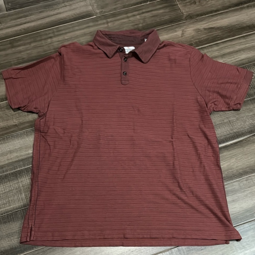 Tommy Bahama Red Polo Shirt Classic Fit